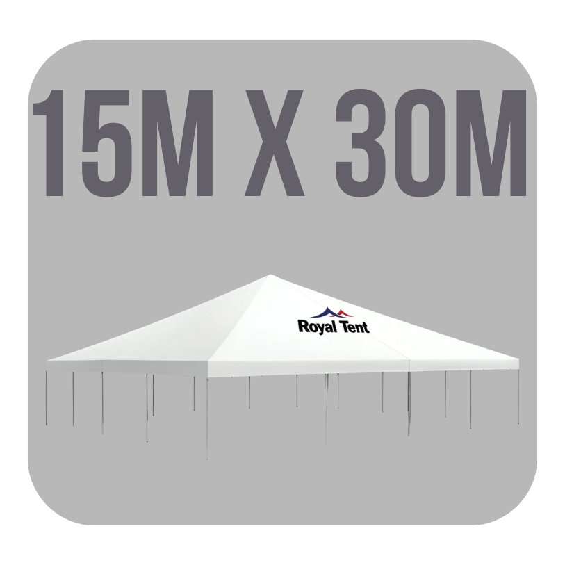 15M x 30M 700 Grams Heavy Duty Frame Tent