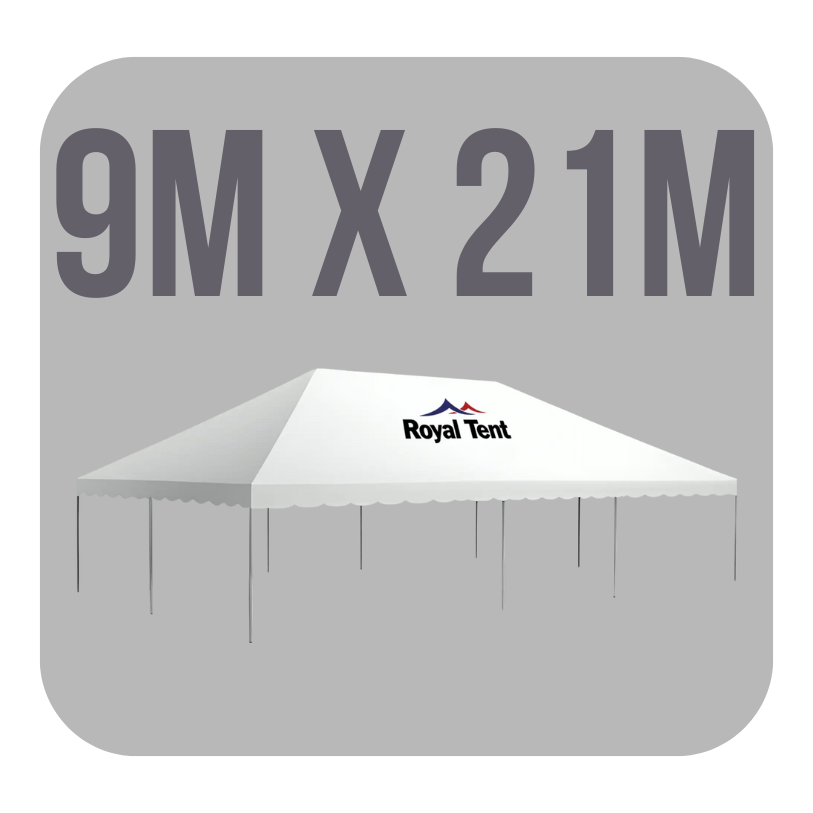 9M x 21M Heavy Duty Frame Tent